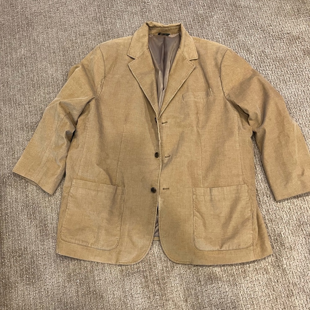Eddie Bauer men’s corduroy sportcoat size XXXL